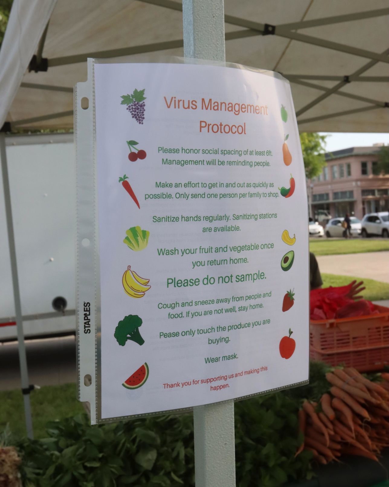 Thursday Night Market Place hosts first certified farmers market